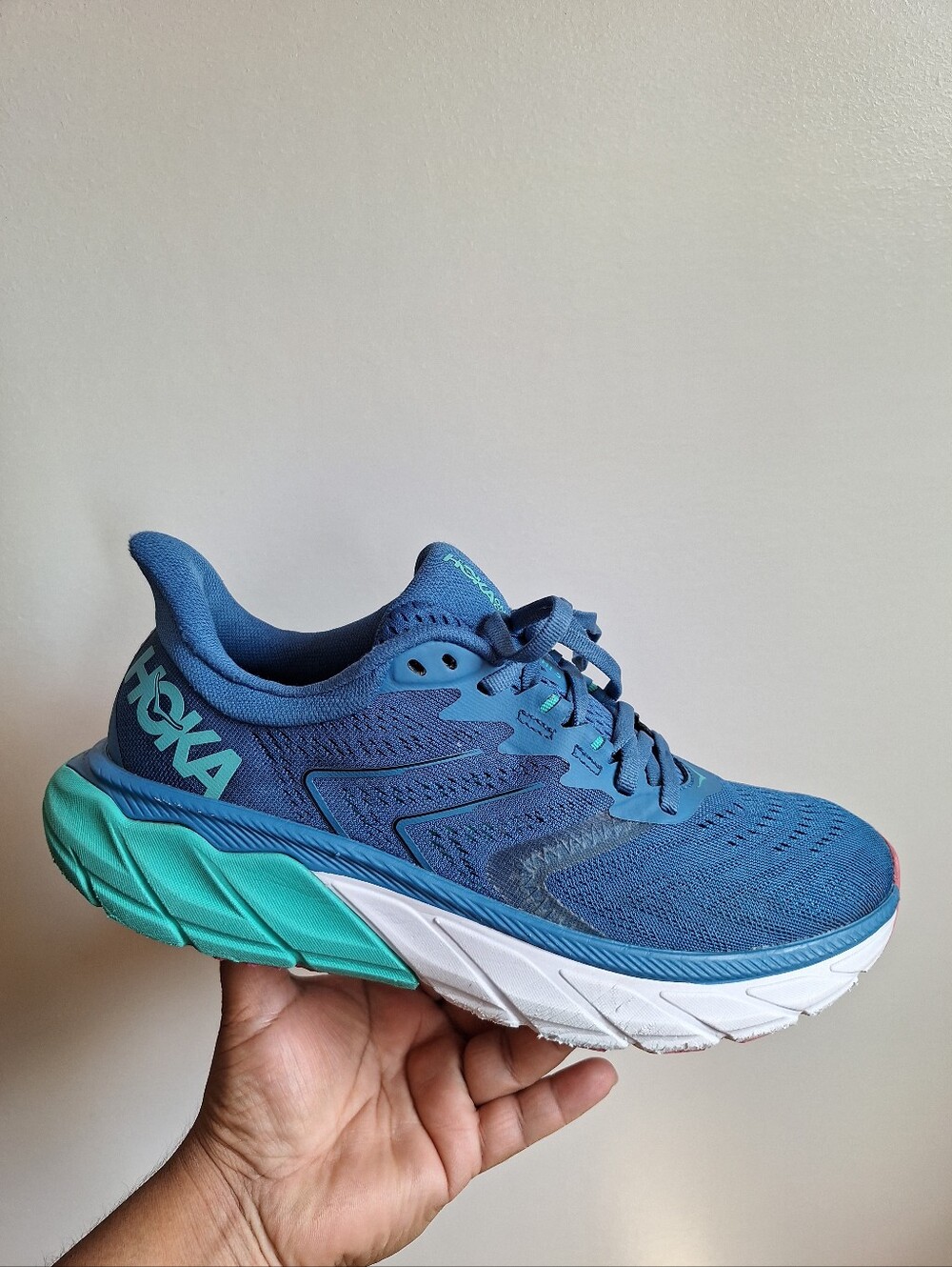 Hoka Arahi 5 Women's Vallarta Blue / Atlantis Size 9B - Picture 10 of 15
